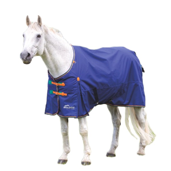 фото Попона прогулочная для лошади shires original, 155, синяя