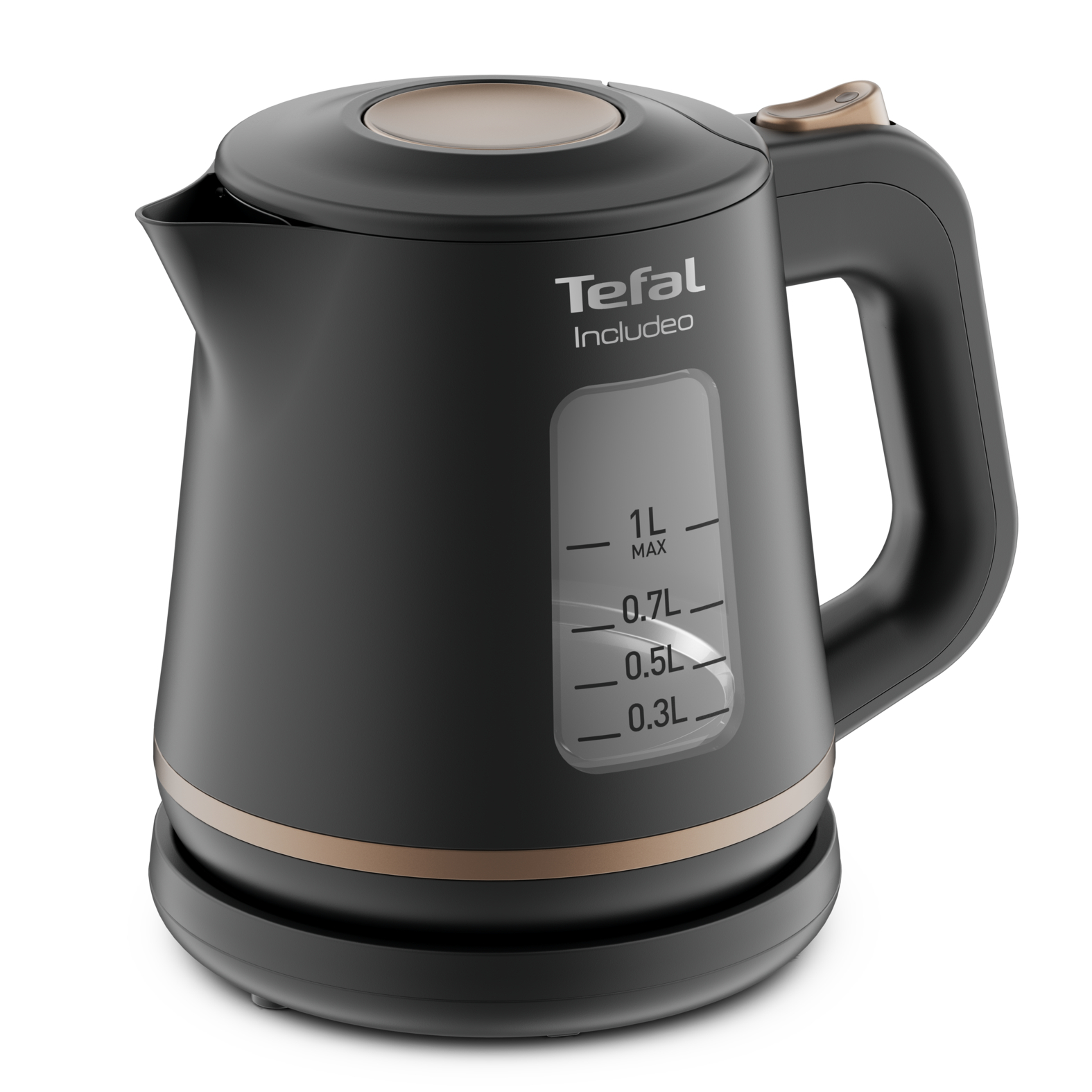 фото Чайник электрический tefal includeo ki533811 black