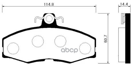 

Тормозные Колодки Hbs Hp0035