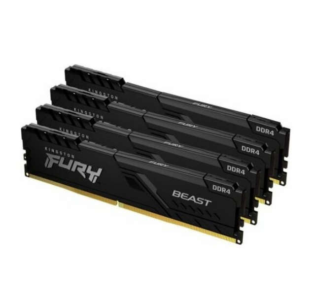 

Оперативная память Kingston (KF430C15BBK4/32), DDR4 4x8Gb, 3000MHz