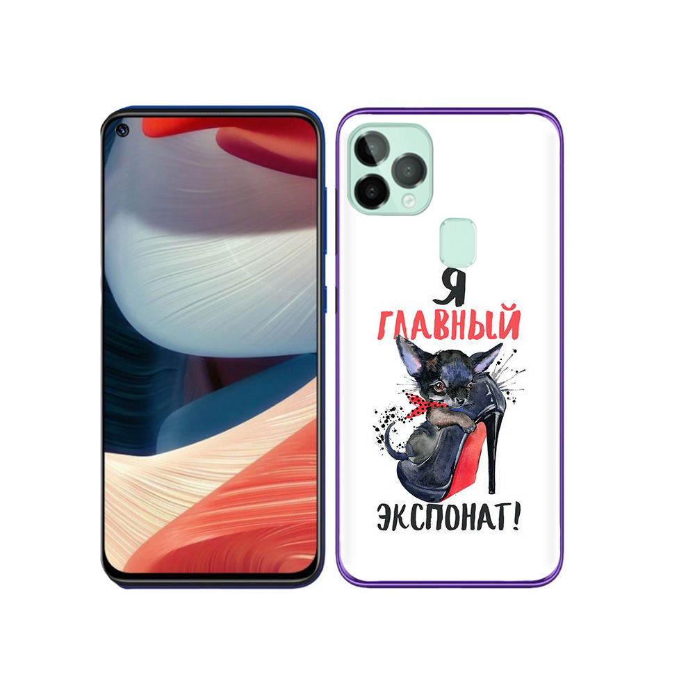 

Чехол MyPads Tocco для Oukitel C22 главный экспонат, Прозрачный, Tocco