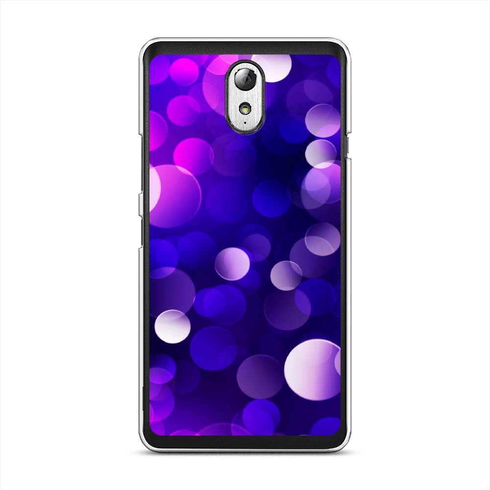 

Чехол на Lenovo Vibe P1m "Абстракция 27", Фиолетовый, 111350-3