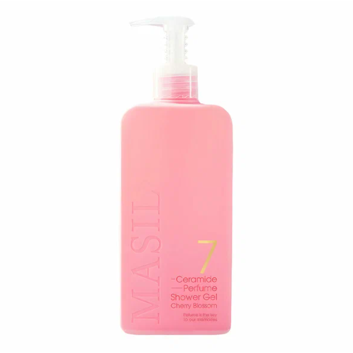 Гель для душа с ароматом цветов вишни Masil 7 Ceramide Perfume Shower Gel Cherry Blossom 1230₽