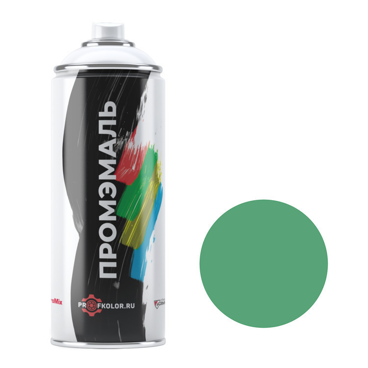 

Аэрозольная краска Profkolor RAL - RAL 6021, Blassgruen, зеленый, глянцевая, 650 мл., A-RAL-Green