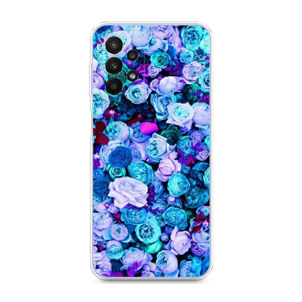 

Чехол для Samsung Galaxy A23 "Цветочный ковер", Фиолетовый, 2105050-2