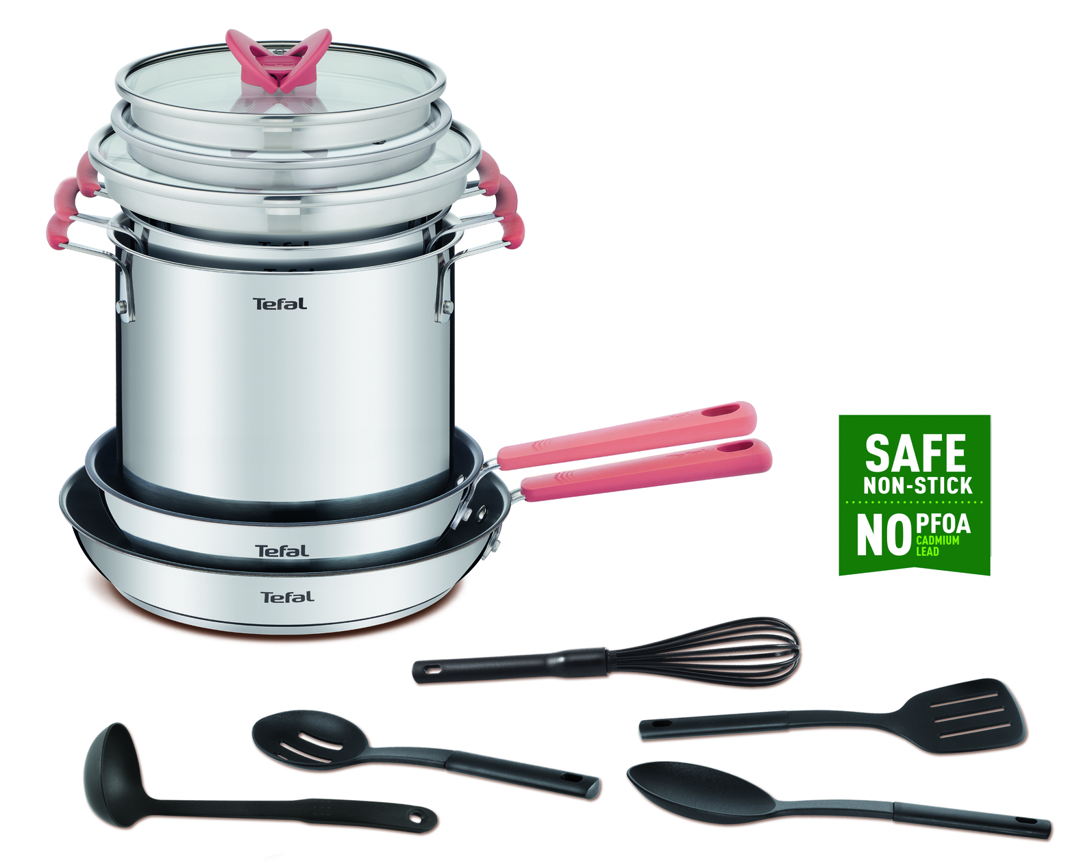 фото Набор посуды 13 пр. tefal opti space g721sd74 tefal 2100122932