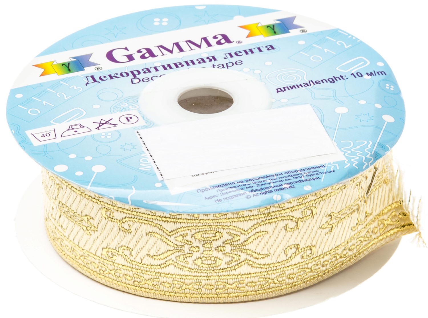 

Gamma 20 мм, 10 м, отделочная, галун православный, золото, 20 мм, 10 м, отделочная, галун православный, золото