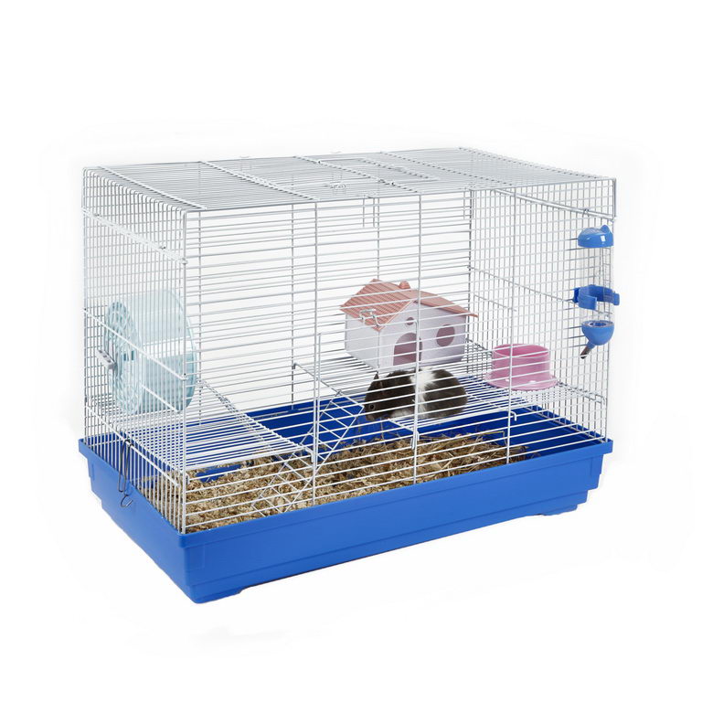 

Клетка для грызунов SKY Little Zoo "Herbie", синяя, 58х41х34см (Великобритания), Sky Little Zoo Клетка д/грызунов HERBIE 58*41*34см, синяя