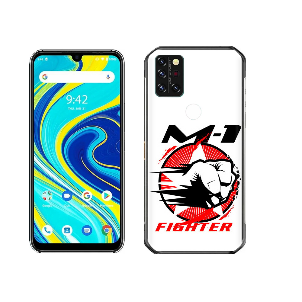 

Чехол MyPads Tocco для Umidigi A7 Pro единоборства М-1, Прозрачный, Tocco