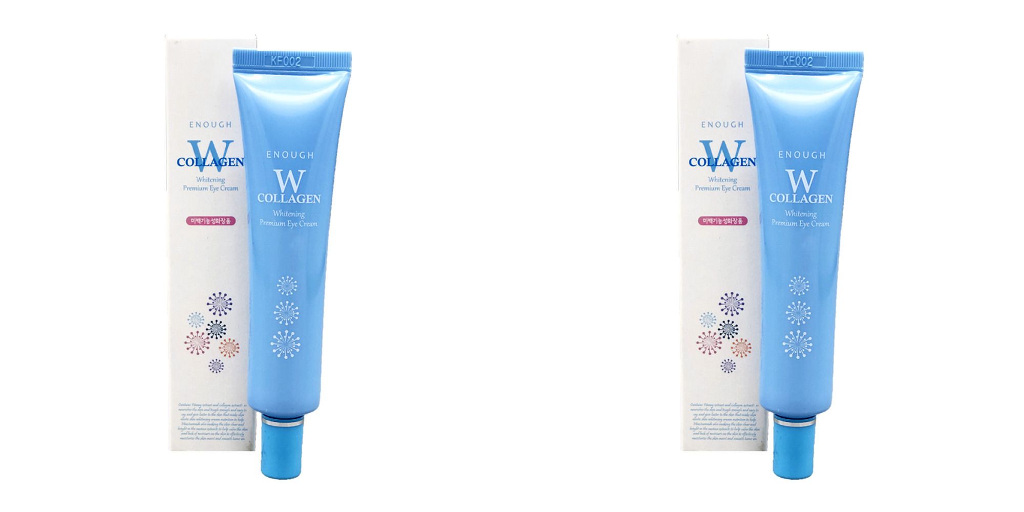 Крем для глаз Enough W Collagen Whitening Premium 2 уп