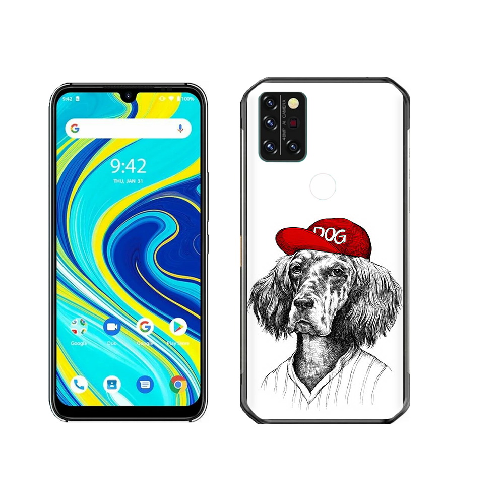 

Чехол MyPads Tocco для Umidigi A7 Pro дог, Прозрачный, Tocco