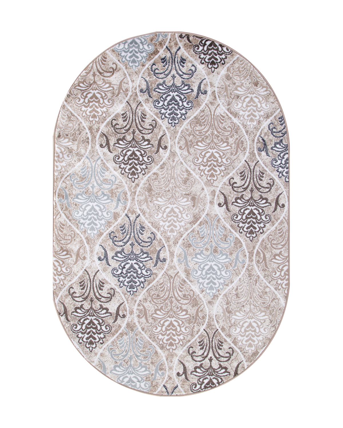 

Ковер Kitroom Plus Grand Palace 200x400 овальный кремовый d310