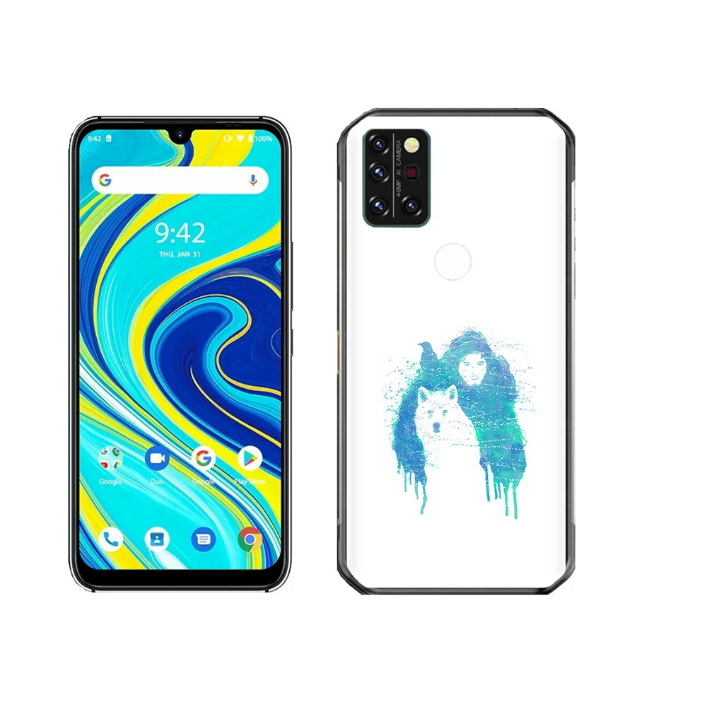 

Чехол MyPads Tocco для Umidigi A7 Pro джон сноу, Прозрачный, Tocco