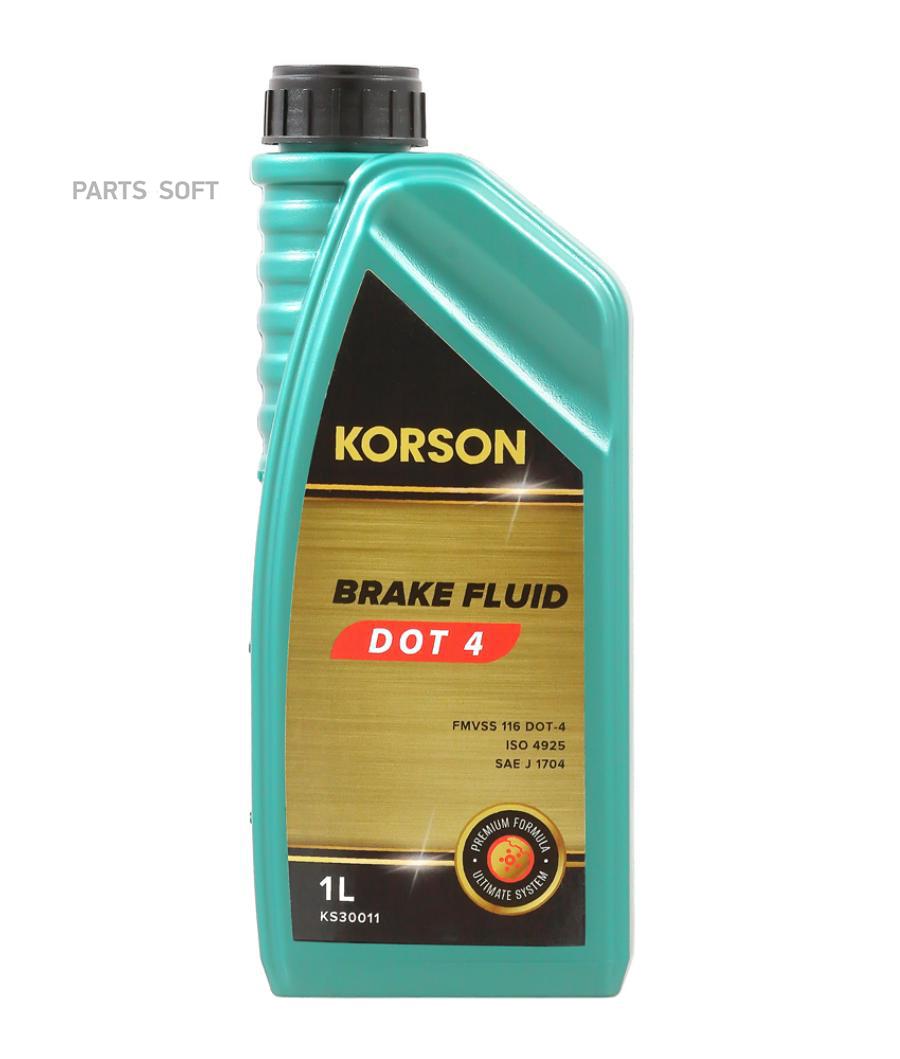 Тормозная жидкость Korson KS30011 DOT-4 1538₽