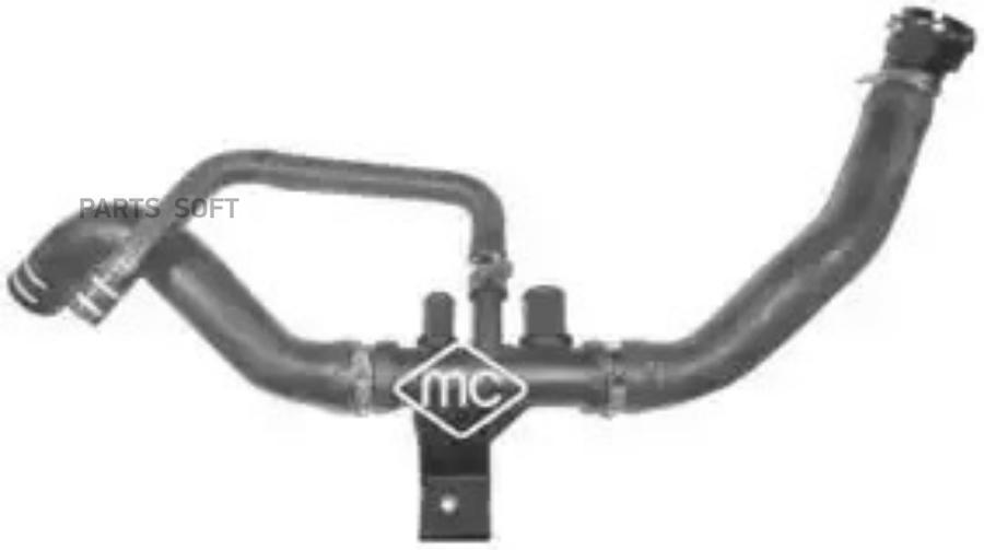 

Патрубок Радиатора METALCAUCHO 09508