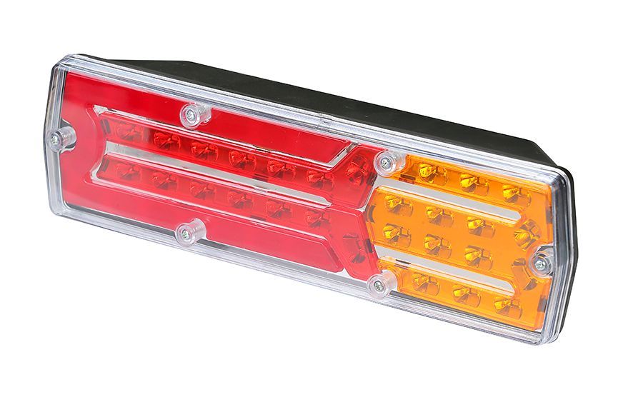 

Фонарь задний грузовой 24В LED Правый на авто российской марки НЕОН (6 винтов)