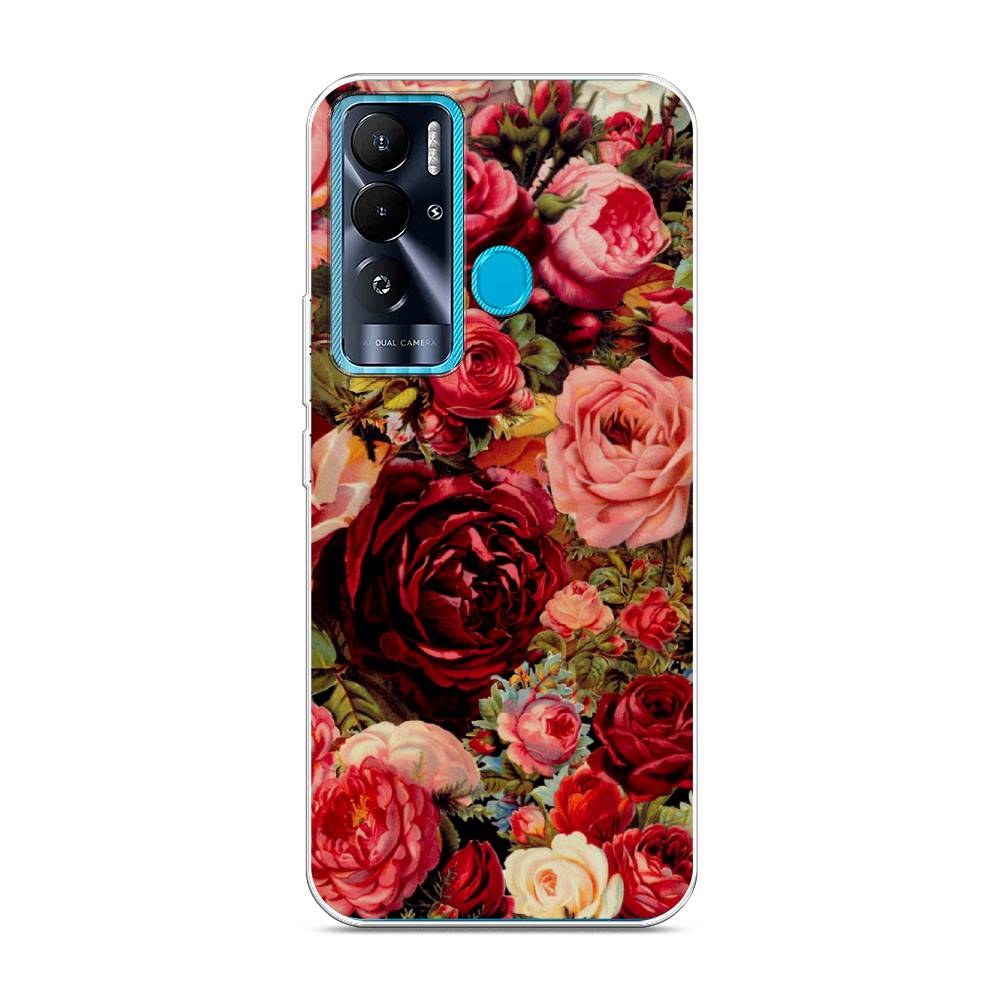 

Чехол Awog "Розы винтажные" для Tecno Pova Neo, 302150-8
