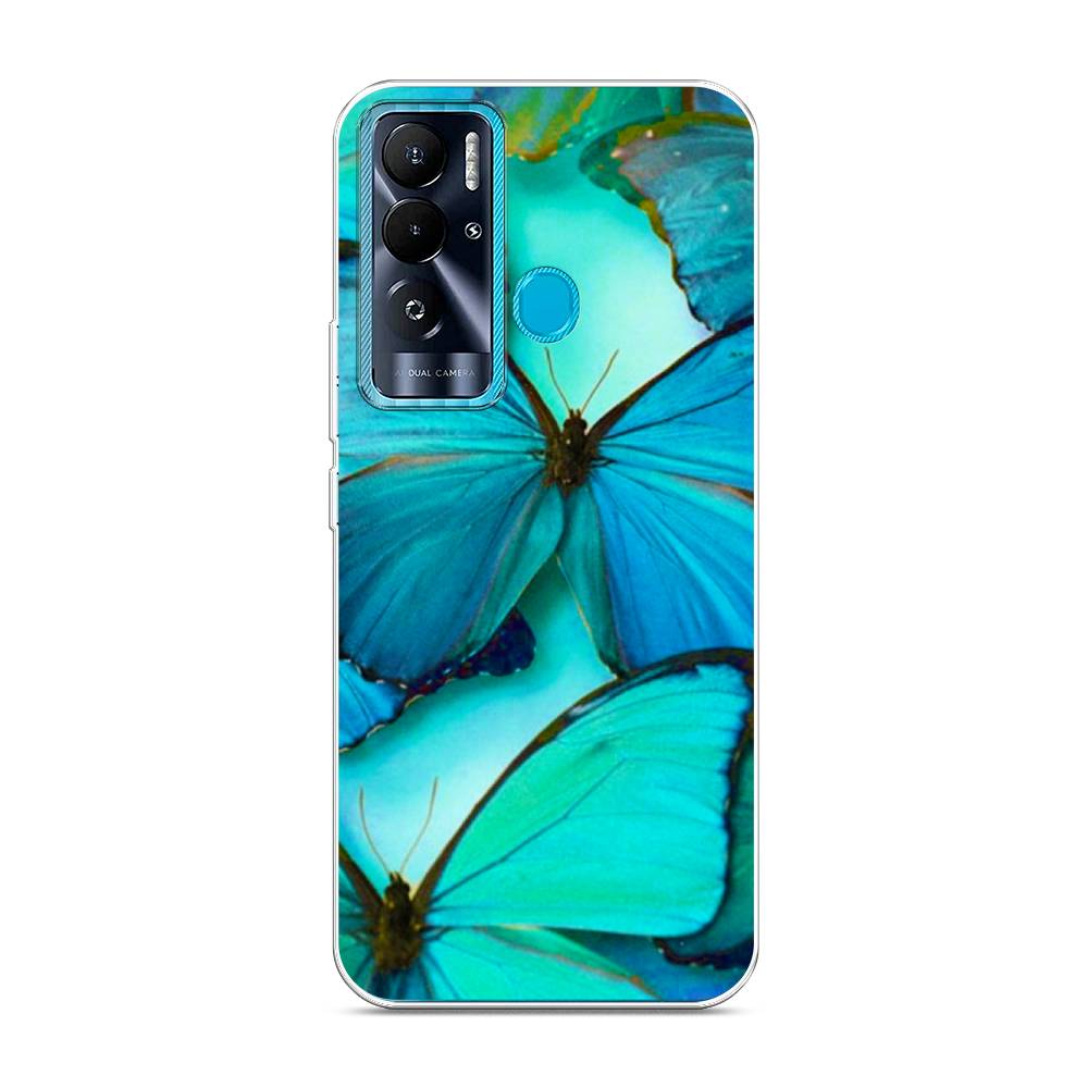 

Чехол Awog на Tecno Pova Neo "Неоновые бабочки", 302150-4