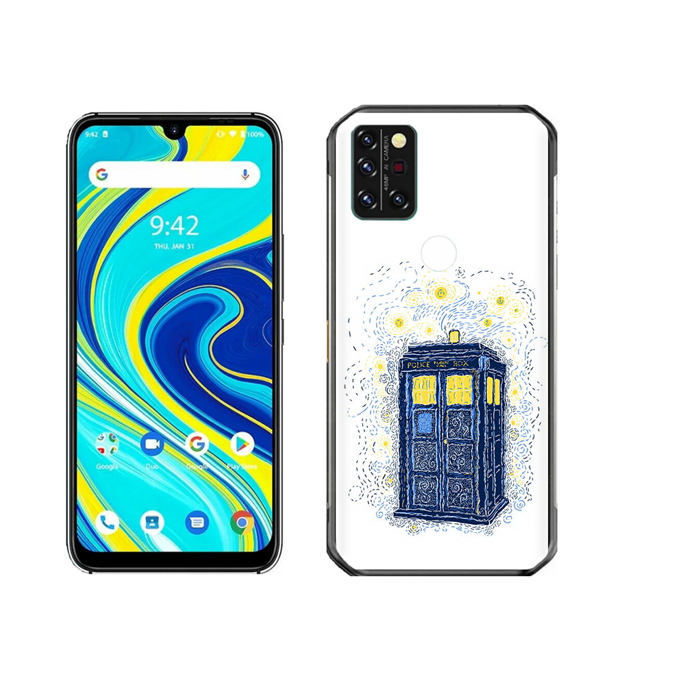 

Чехол MyPads Tocco для Umidigi A7 Pro будка рисунок, Прозрачный, Tocco