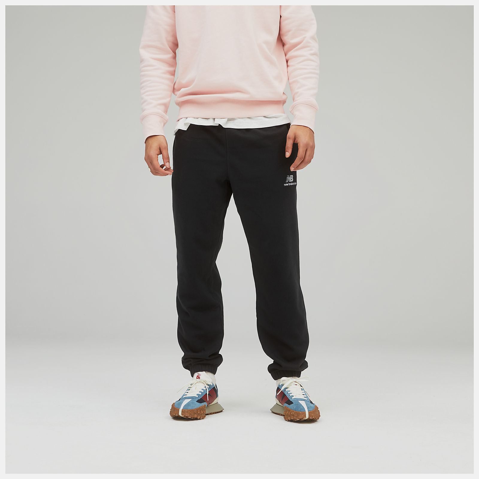 фото Брюки мужские new balance up21500-bk черные u3
