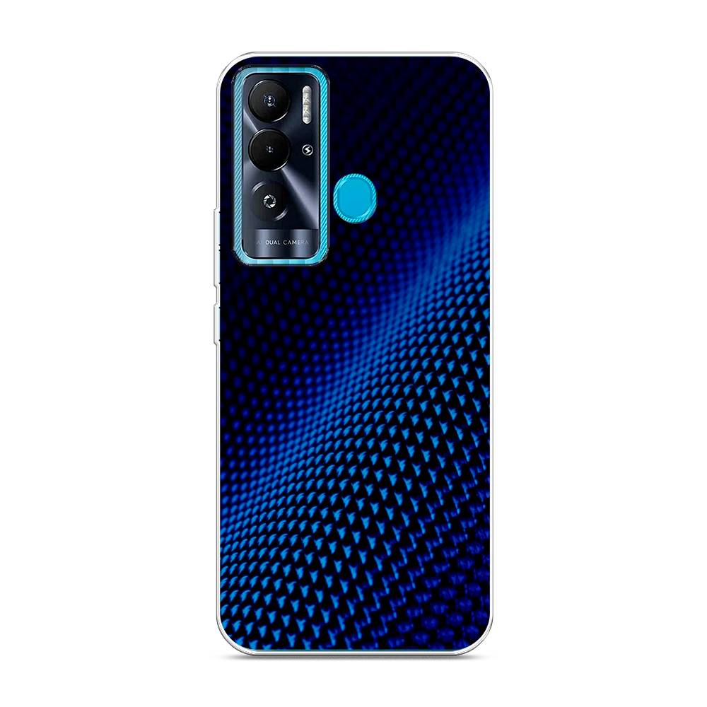 

Чехол Awog на Tecno Pova Neo "Синий карбон", 302150-3