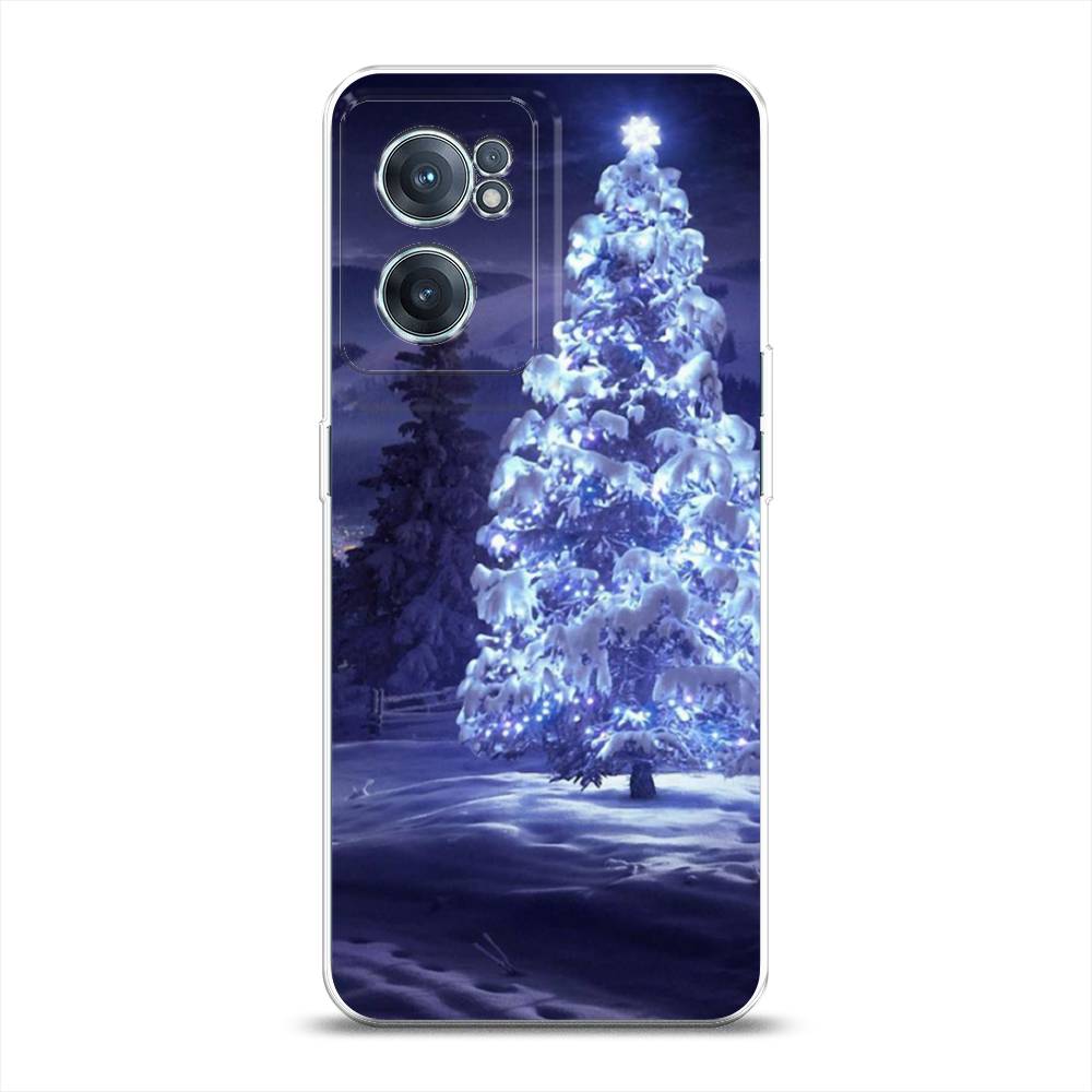

Чехол на OnePlus Nord CE 2 5G "Зима 4", Синий;черный;белый, 152650-2