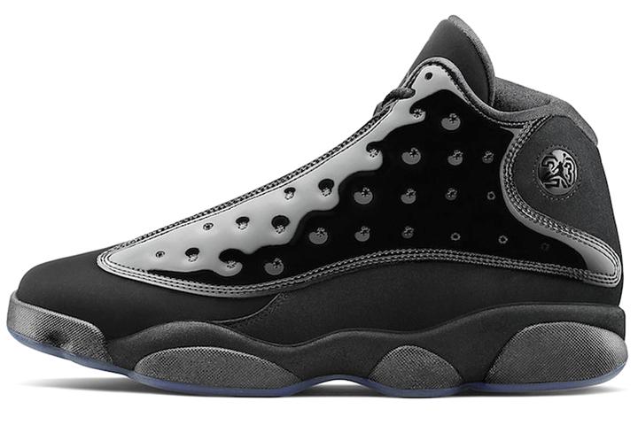 

Кроссовки унисекс Jordan Air Jordan 13 cap and gown черные 42.5 EU, Черный, Air Jordan 13 cap and gown
