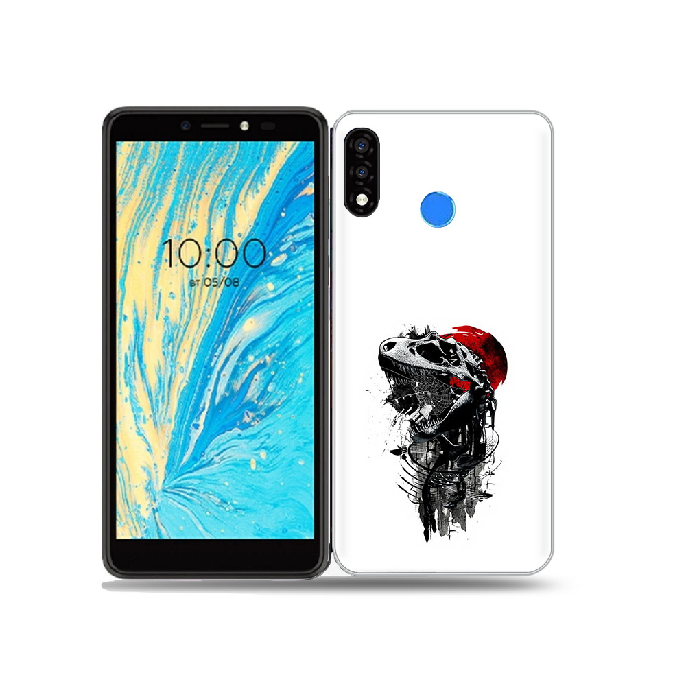 

Чехол MyPads Tocco для BQ 5740G Spring вымерший динозавр, Прозрачный, Tocco