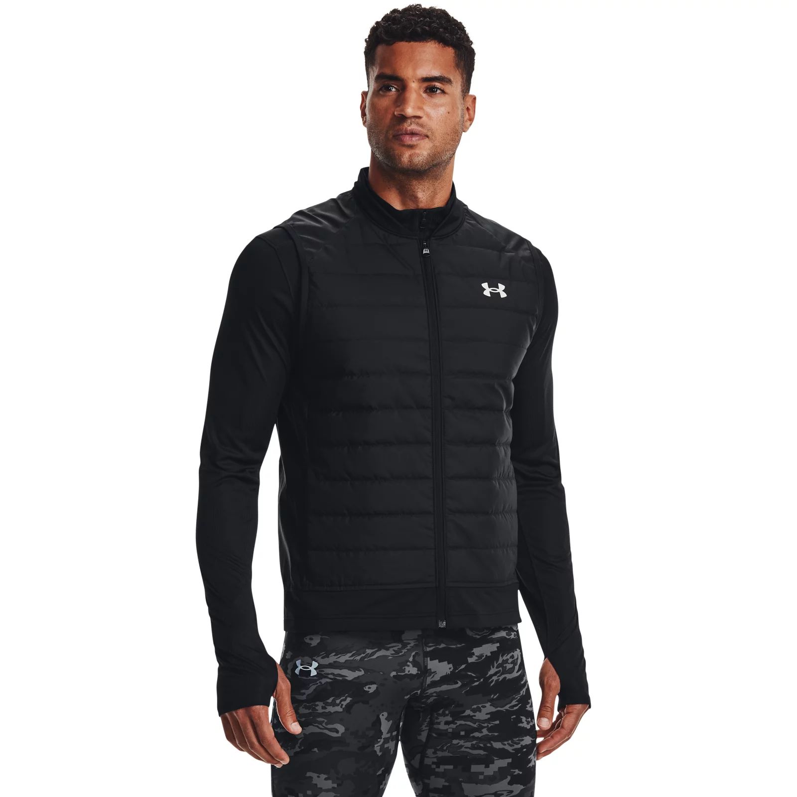 фото Утепленный жилет мужской under armour 1364790-001 черный md