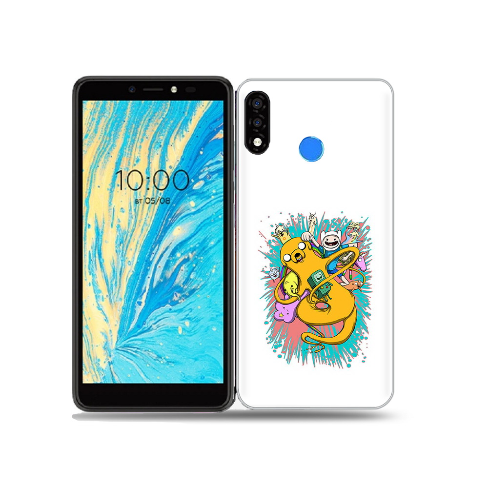 

Чехол MyPads Tocco для BQ 5740G Spring время приключений рисунок, Прозрачный, Tocco