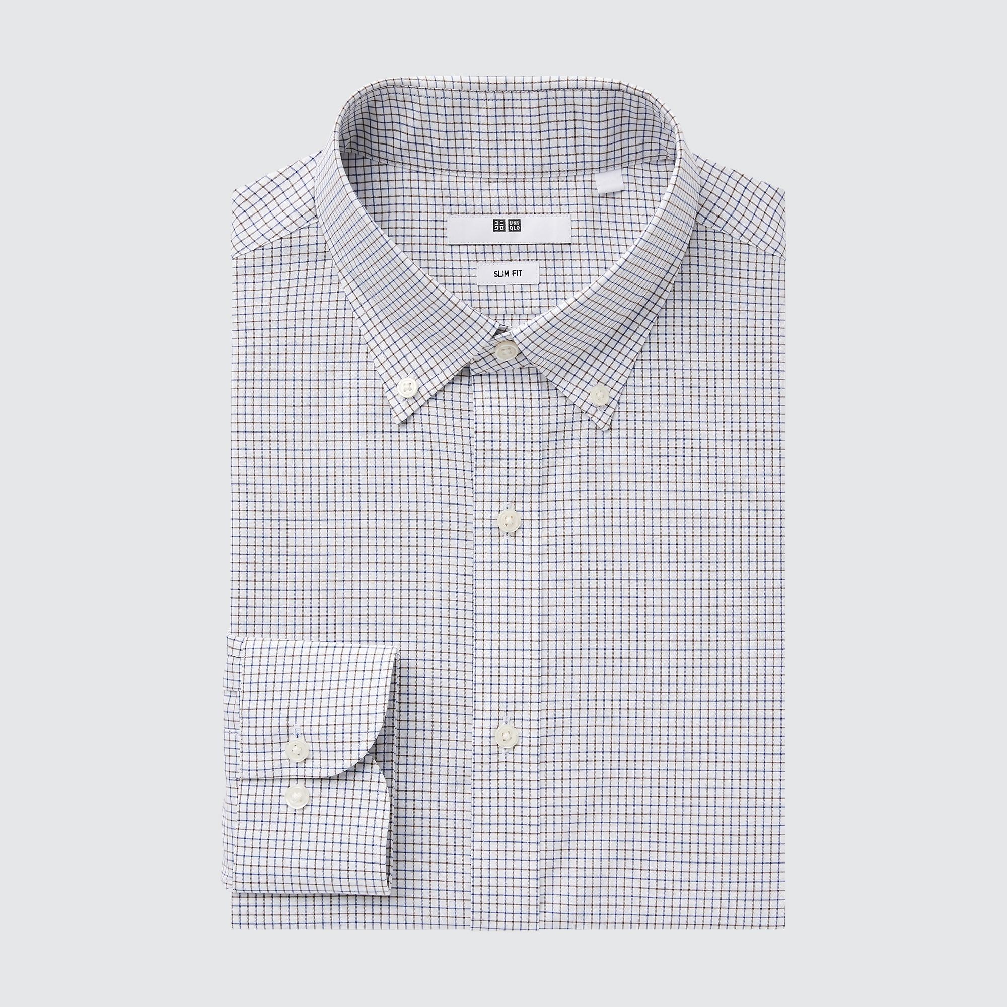 

Рубашка мужская UNIQLO 453082COL35 коричневая L (доставка из-за рубежа), 453082COL35