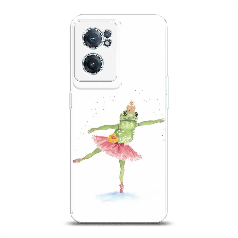 

Чехол на OnePlus Nord CE 2 5G "Лягушка-балерина", Зеленый, 152650-4
