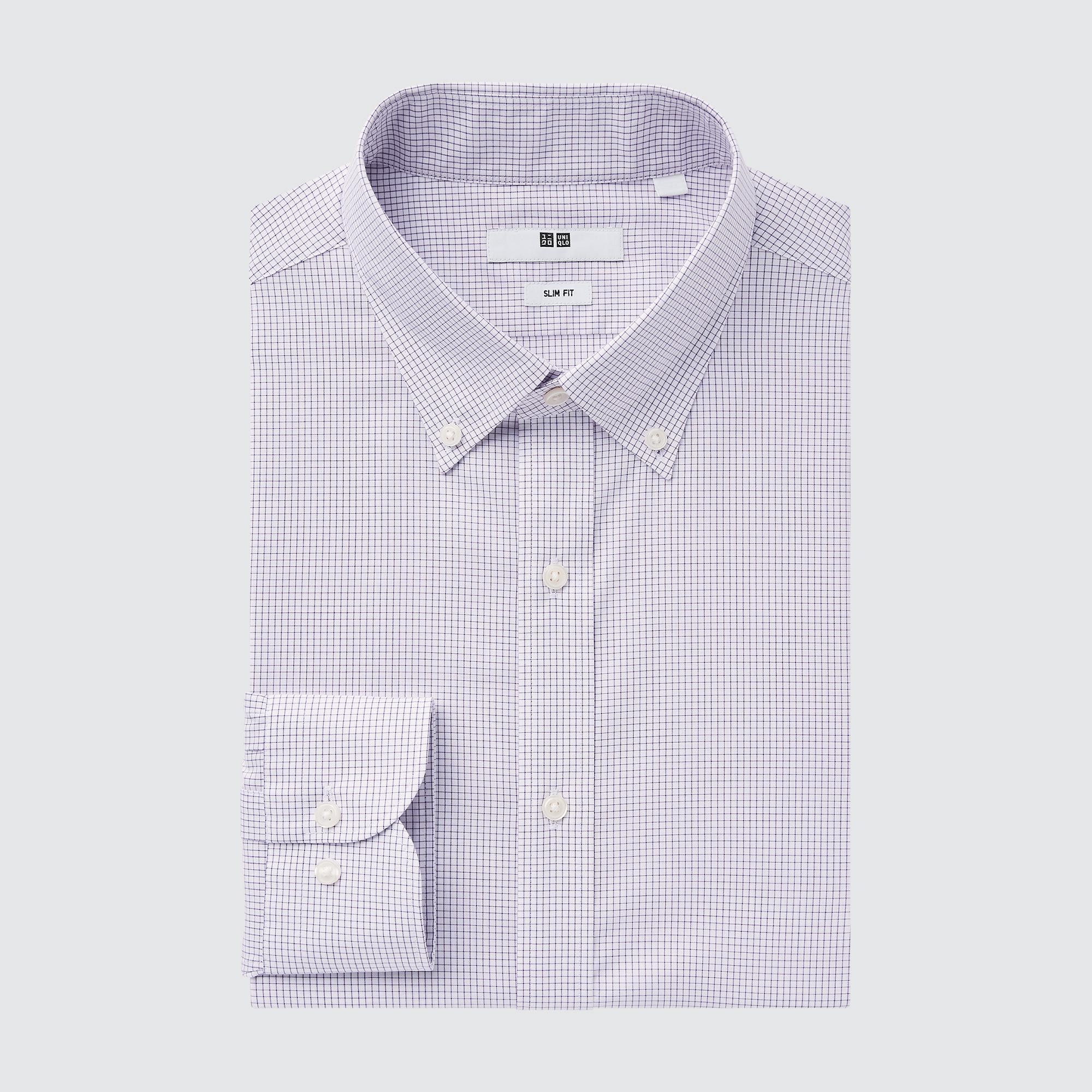 

Рубашка мужская UNIQLO 453079COL76 фиолетовая M (доставка из-за рубежа), 453079COL76