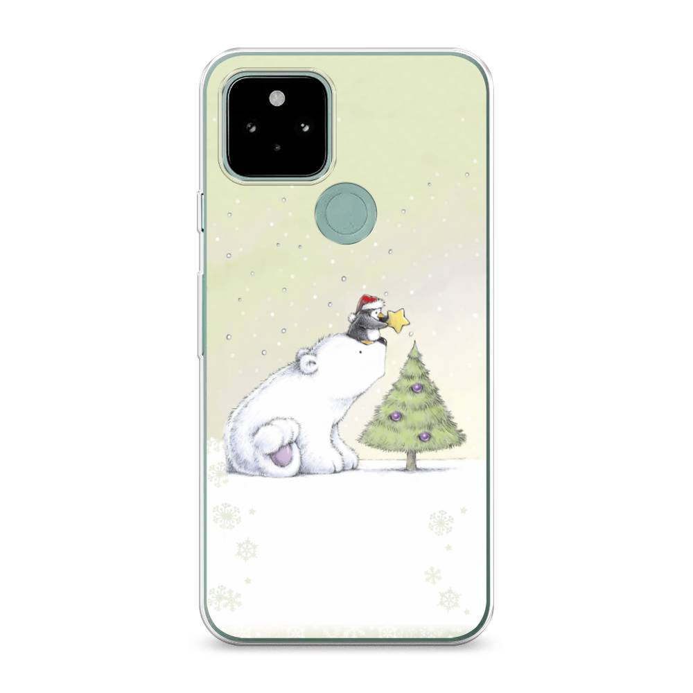 

Чехол для Google Pixel 5A "Украшение елки", Белый;бежевый, 271050-5