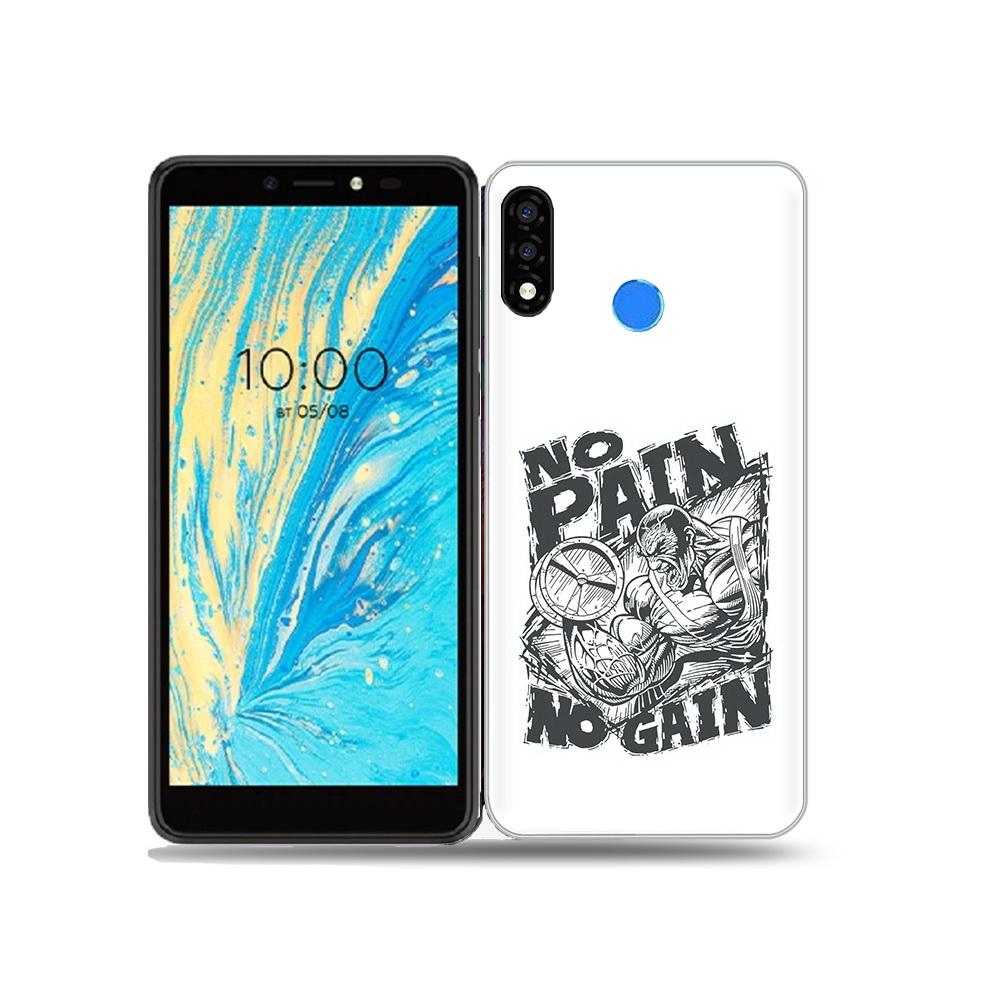 

Чехол MyPads Tocco для BQ 5740G Spring бодибилдинг тяжелая работа, Прозрачный, Tocco