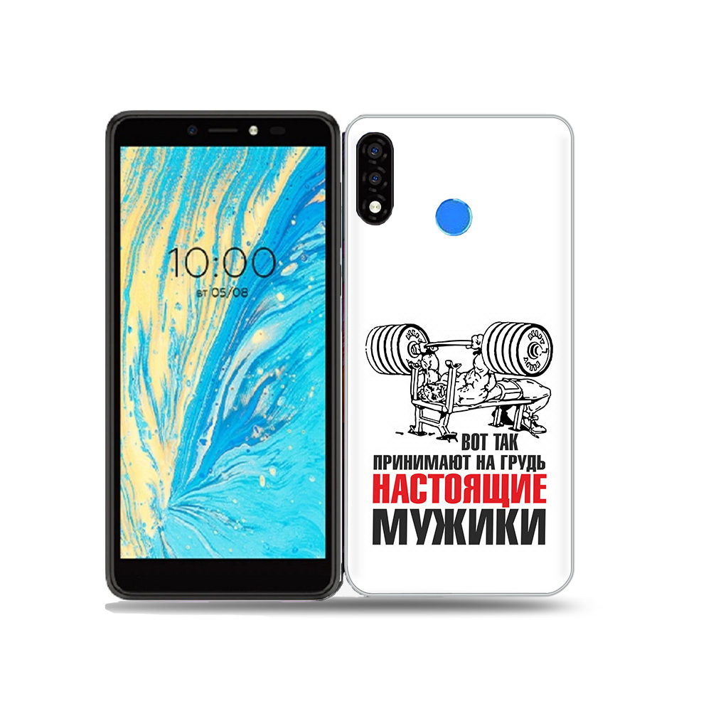 

Чехол MyPads Tocco для BQ 5740G Spring бодибилдинг для мужиков, Прозрачный, Tocco