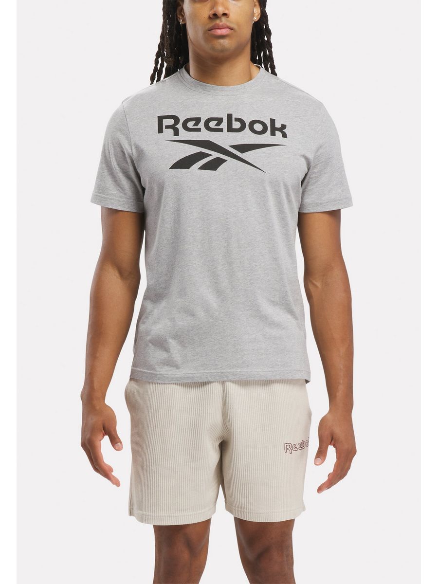 

Футболка мужская Reebok RE542D1CI серая M, Серый, RE542D1CI