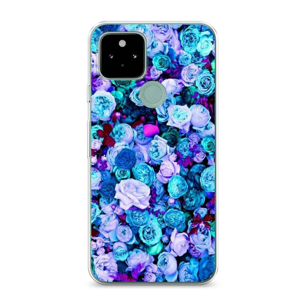 

Чехол для Google Pixel 5A "Цветочный ковер", Фиолетовый, 271050-2