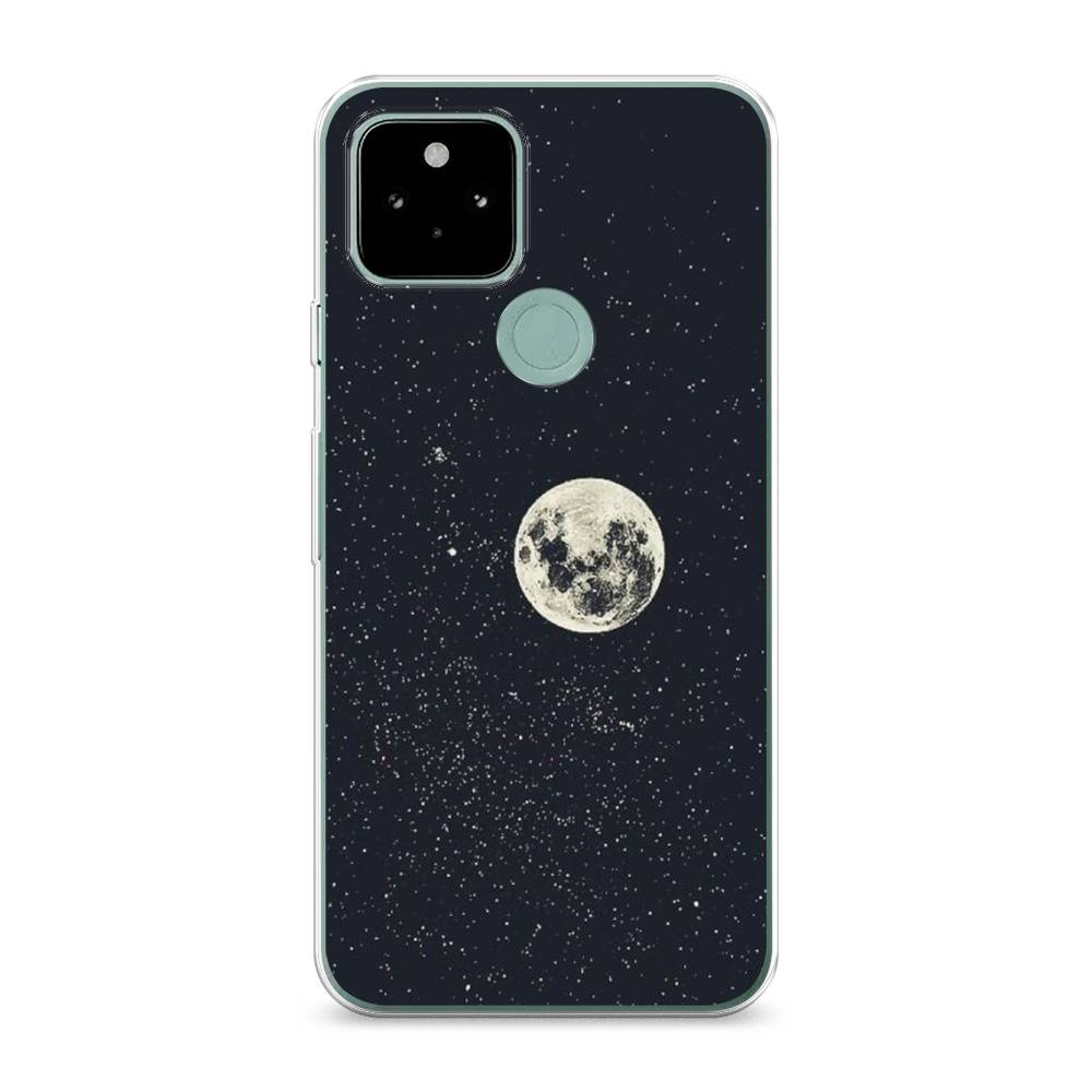 

Чехол для Google Pixel 5A "Полнолуние", Красный, 271050-2