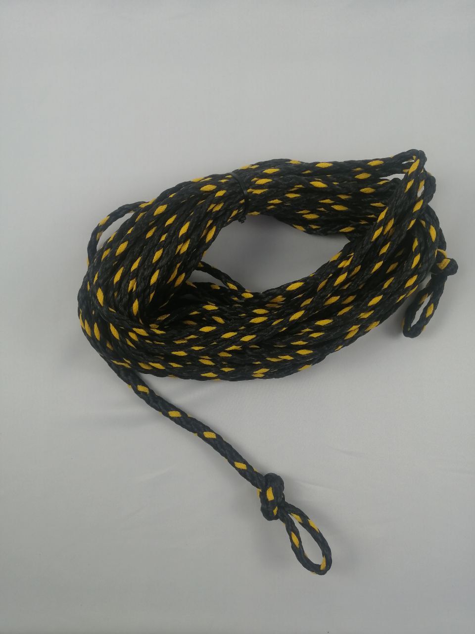 

Фал Jam Tank (Шнур леерный 8мм черно-желтый), (23м), Черный;желтый, JT Rope