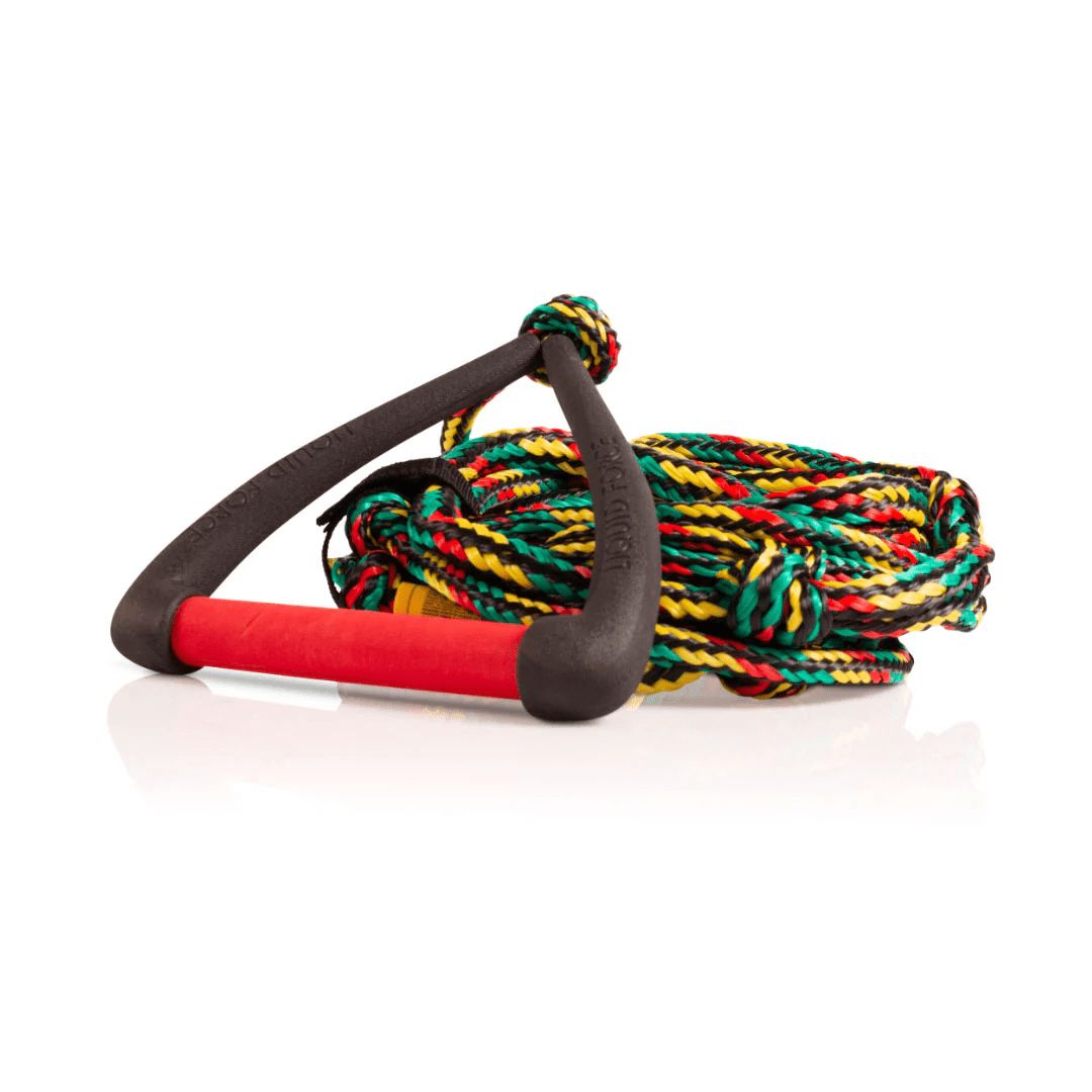 

Фал+ручка вейк-серф Liquid Force SURF DLX 9" Handle w/ float ss24 (rasta), DLX