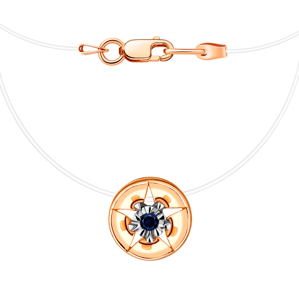 

Колье из серебра с сапфиром Aquamarine 40 см Aquamarine 070047_925_з, 070047_925_з