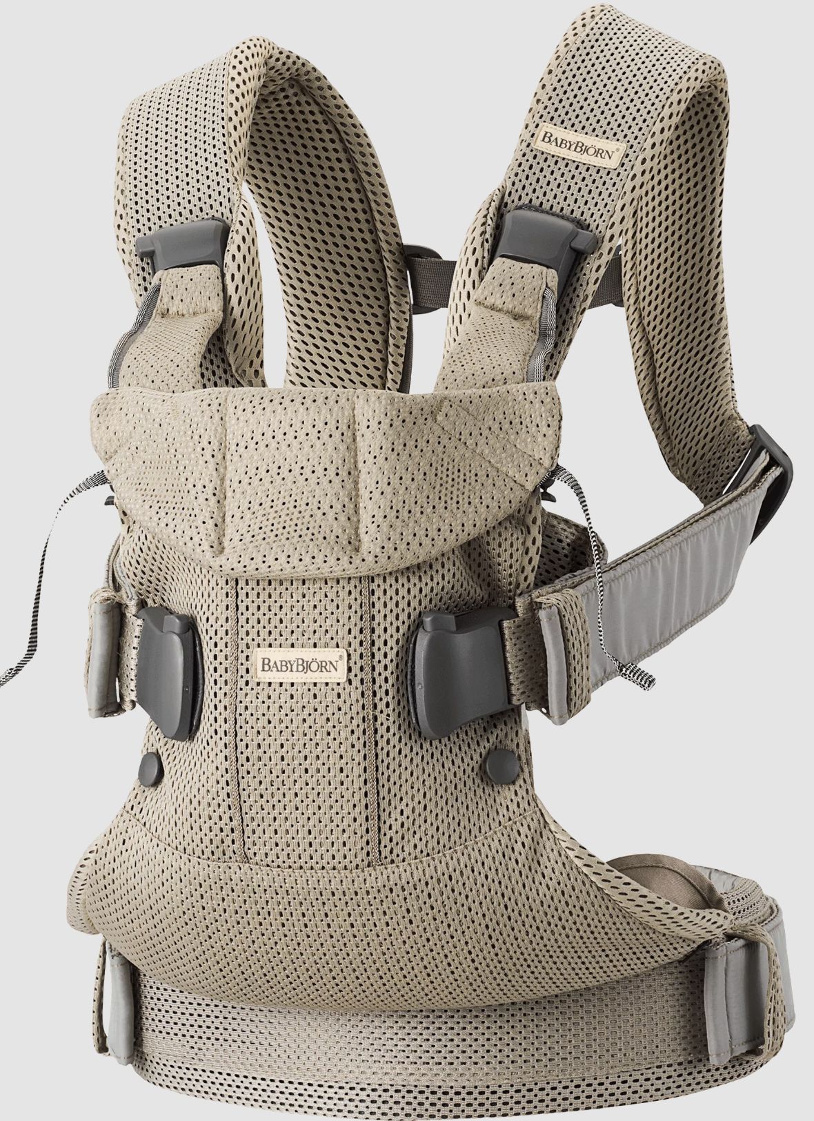 Рюкзак-кенгуру BabyBjorn ONE Air 3D Mesh, бежевый