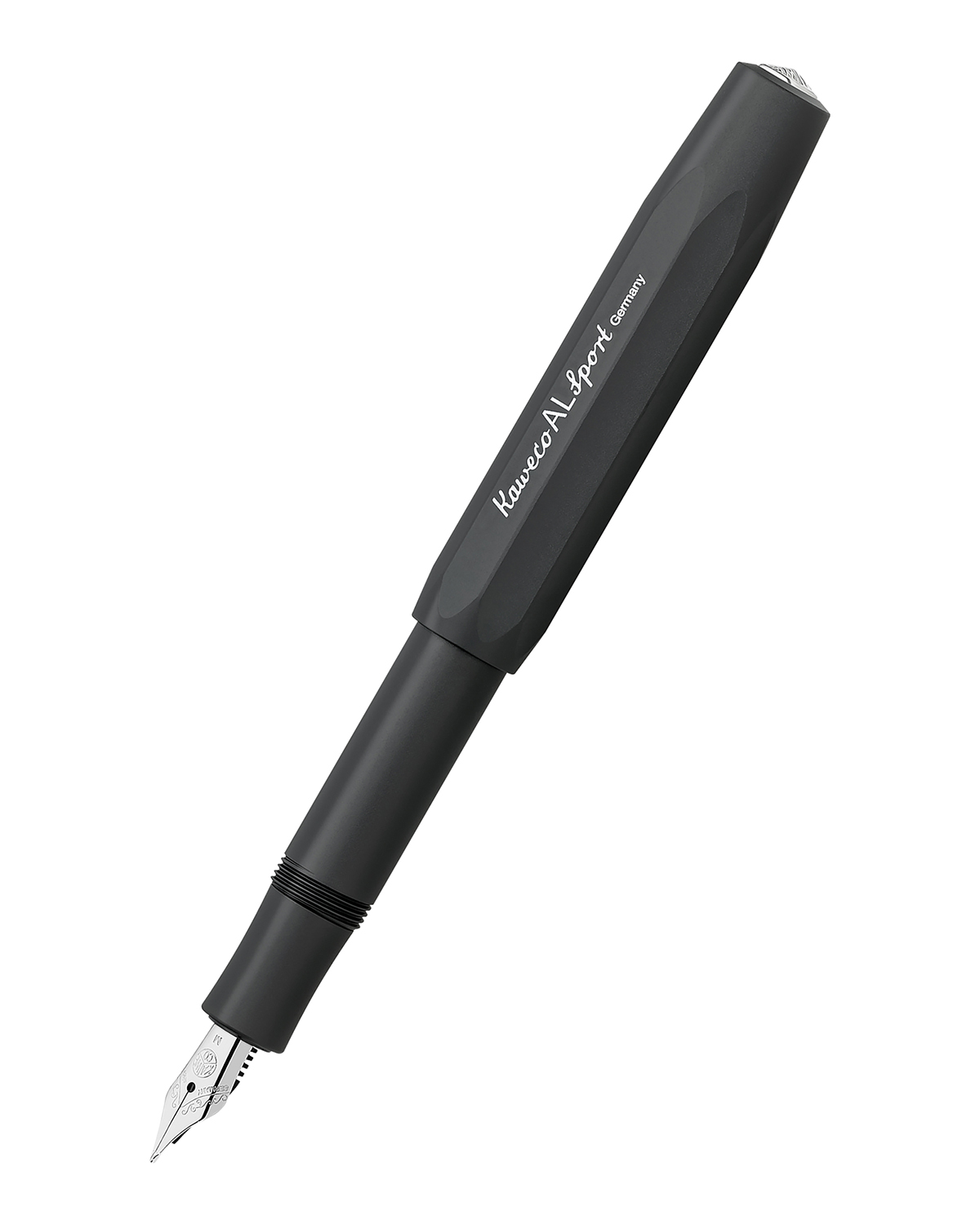 Перьевая ручка AL Sport F черная 07 мм