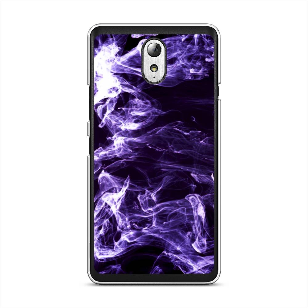 

Чехол на Lenovo Vibe P1m "Фиолетовый дым", Фиолетовый;белый;черный, 111350-3