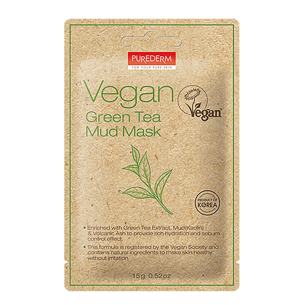 Vegan mask. Маска для лица Purederm веган грязевая. Маска для лица Hemp Seed Relax Soothing Mud Sheet Mask 15g Purederm. Пуредерм маска с зеленым чаем. [Purederm] грязевая маска для лица Purederm Green Tea facial Mud Mask 12*20мл..