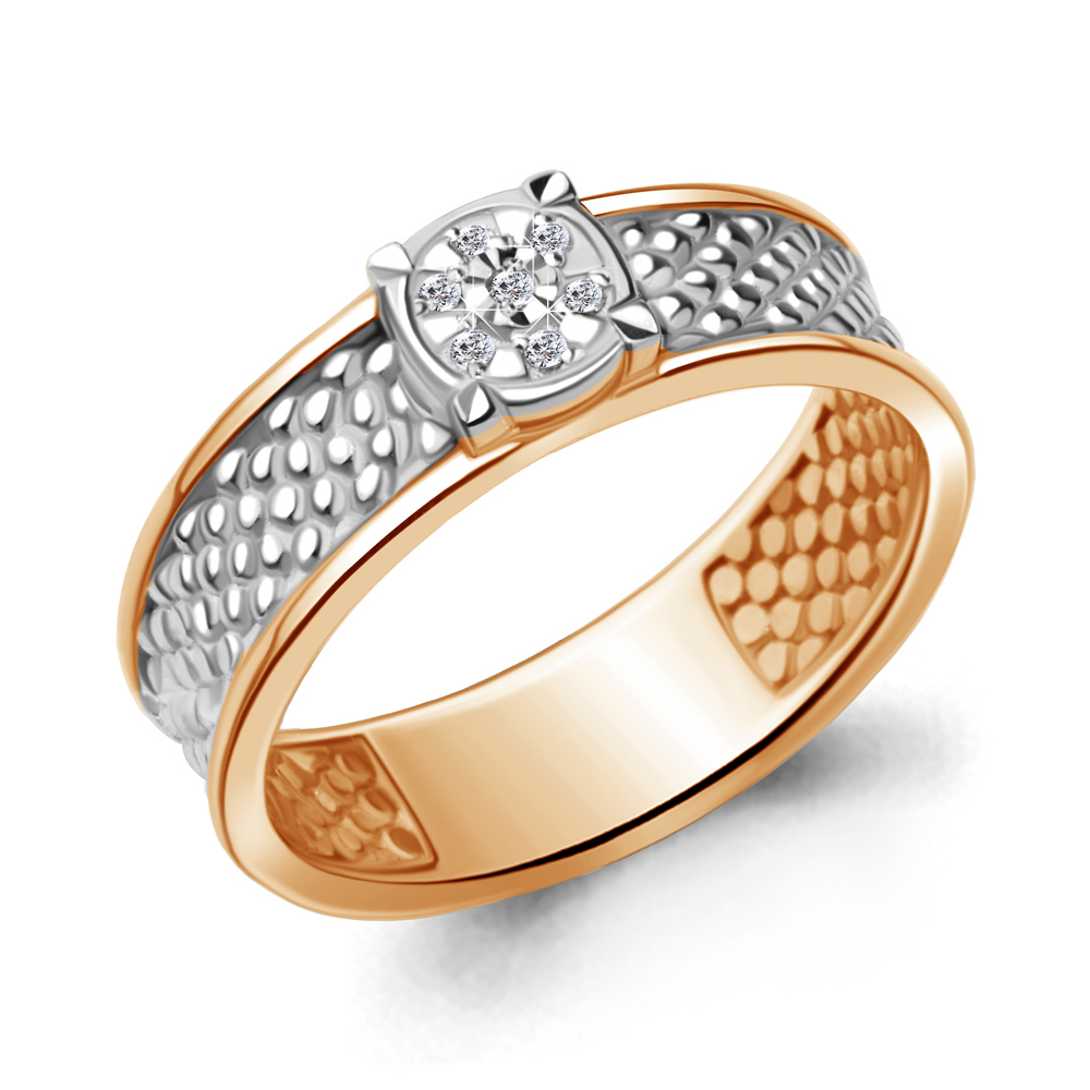 

Кольцо из серебра с бриллиантом Aquamarine Aquamarine 060219_925_з р, 060219_925_з