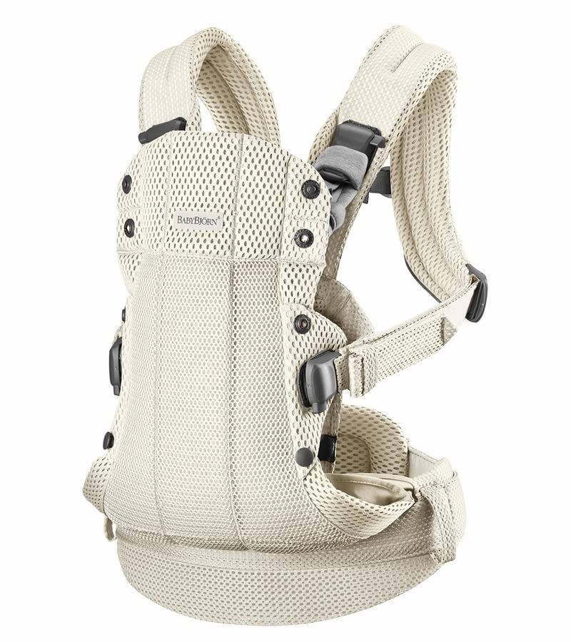 Рюкзак-кенгуру BabyBjorn Baby Carrier Harmony 3D Mesh, бежевый