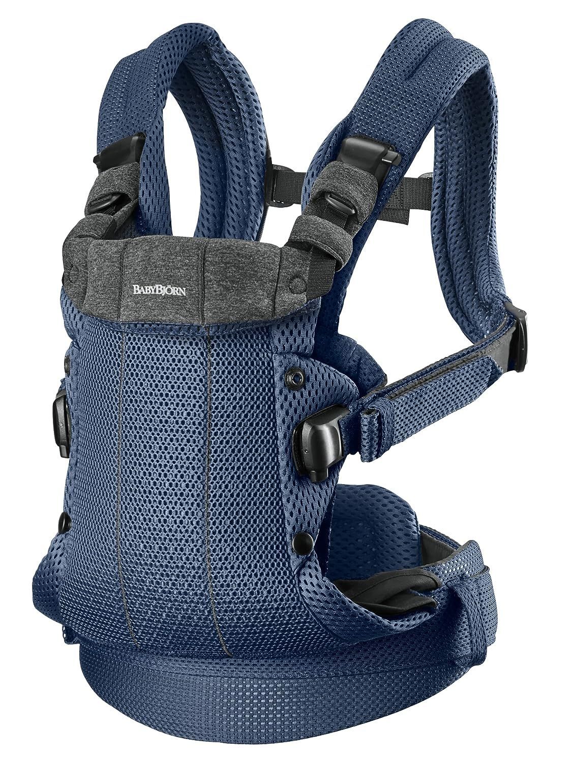 Рюкзак-кенгуру BabyBjorn Baby Carrier Harmony 3D Mesh, синий