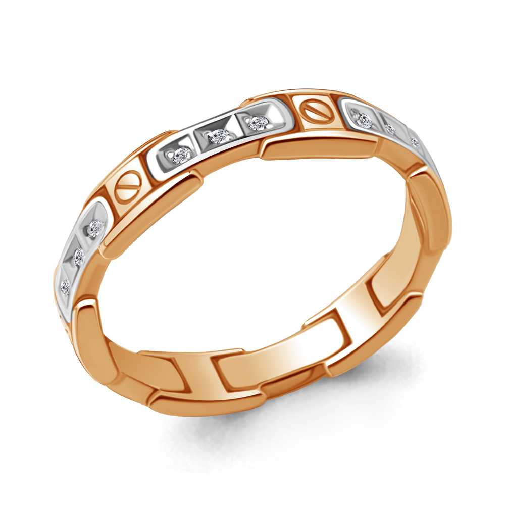 

Кольцо из серебра с бриллиантом Aquamarine Aquamarine 060210_925_з р. 17,5, 060210_925_з